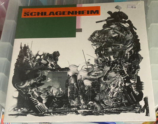 The front of 'Black Midi - Schlagenheim' on vinyl