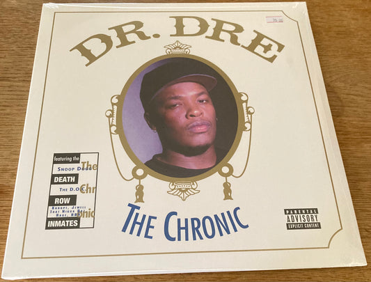 The front of 'Dr. Dre - The Chronic' on vinyl