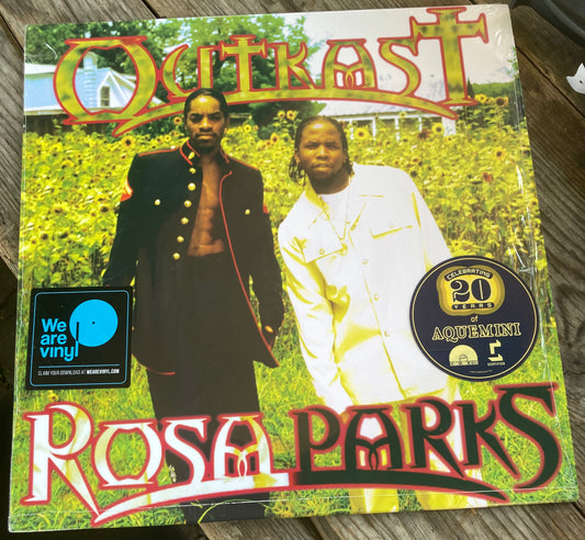 The front of 'Outkast - Rosa Parks' on vinyl