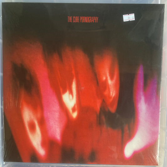 The front of 'The Cure - Pornography' in vinyl