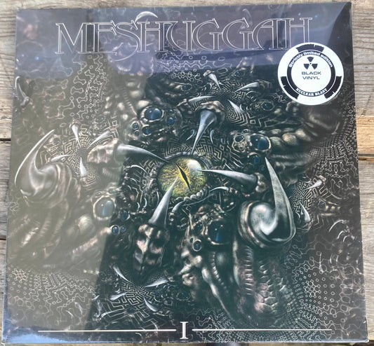 The front of 'Meshuggah - I' on vinyl