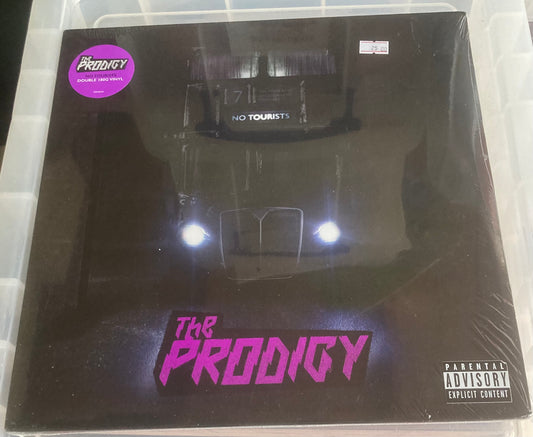 The front of 'The Prodigy - No Tourists' on vinyl