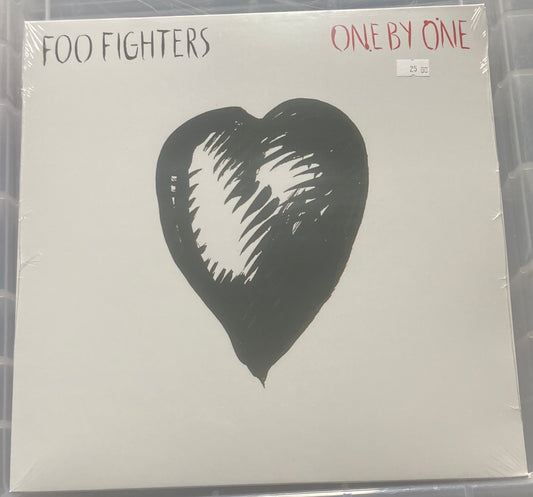 The front of 'Foo Fighters - One By One' on vinyl