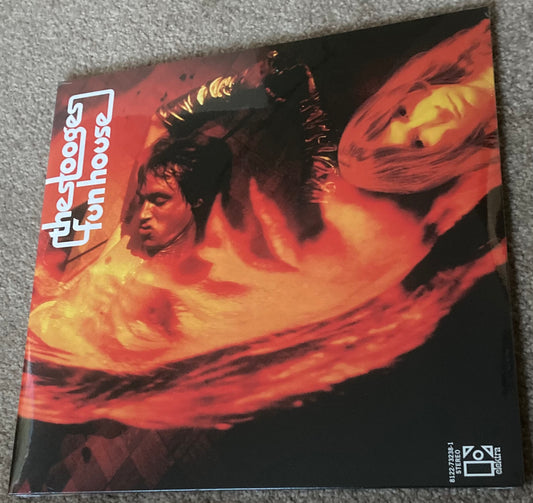 The front of the Stooges - Funhouse on vinyl. 