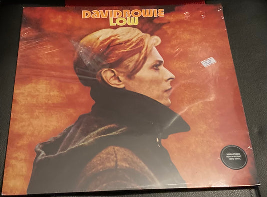 The front of David Bowie - Low on vinyl 