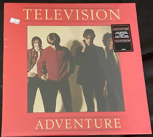 The front of 'Television - Adventure' on vinyl