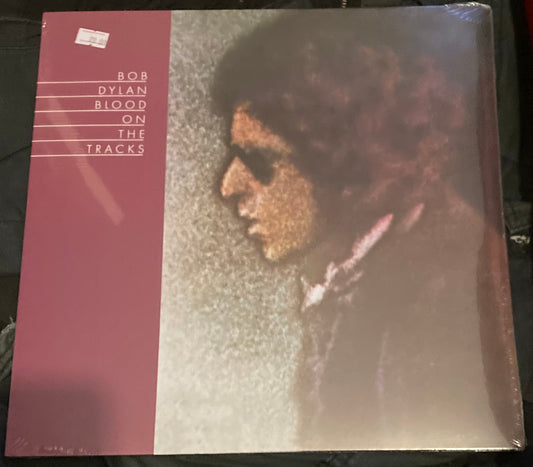 The front of Bob Dylan - Blood on the Tracks Vinyl