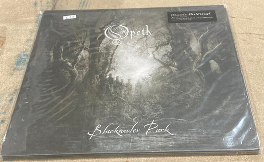 The front of Opeth - Blackwater Park on vinyl.