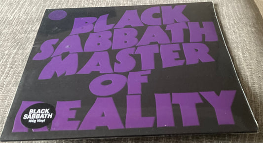 The front of Black Sabbath - Master of Reality on 180g vinyl