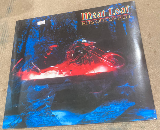 The front of Meatloaf - Hits Out of Hell on Vinyl
