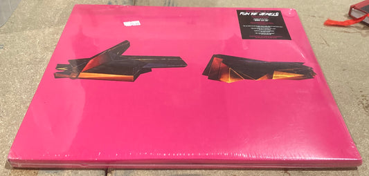 The front of Run the Jewels 4 on vinyl