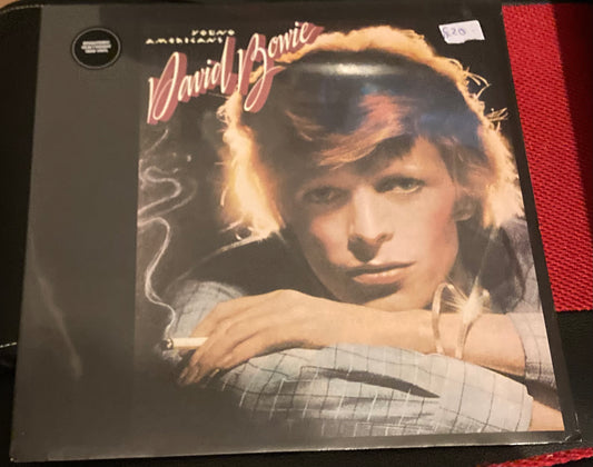The front of David Bowie - Young Americans on vinyl