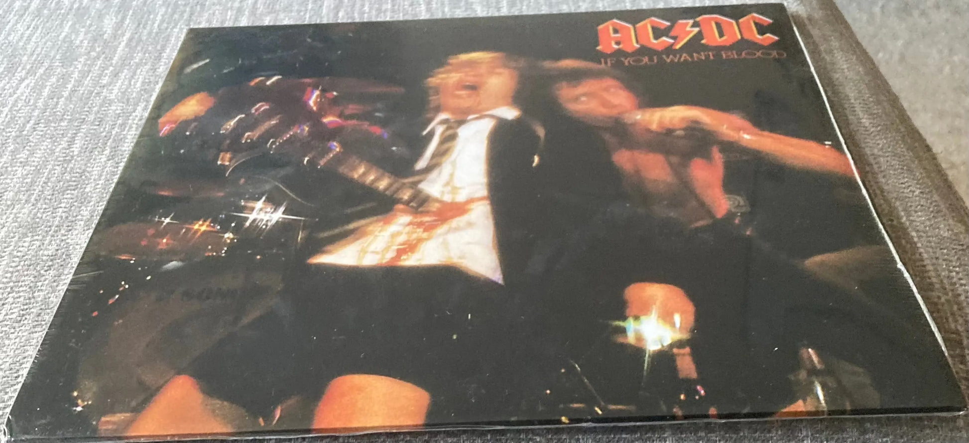 The front of AC/DC - If You Want Blood on Vinyl
